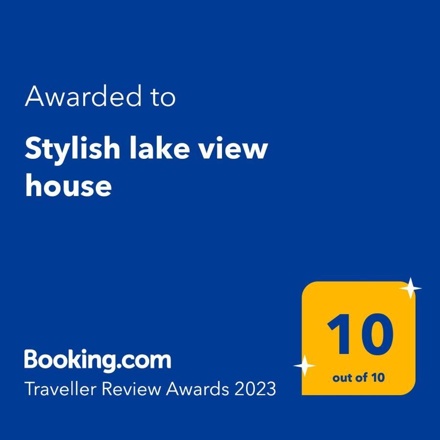 Stylish Lake View House Вадстена Экстерьер фото